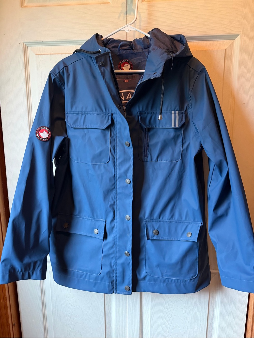 Canada Weather Gear Women's Hooded Raincoat